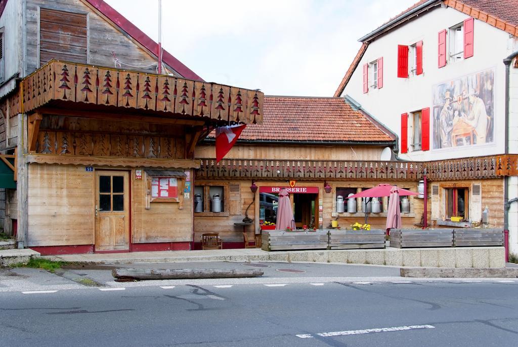 Logis hôtel Arbez Franco Suisse Les Rousses Exterior foto